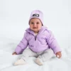 Baby Girls’ Reversible Shasta Full-Zip Hooded Jacket