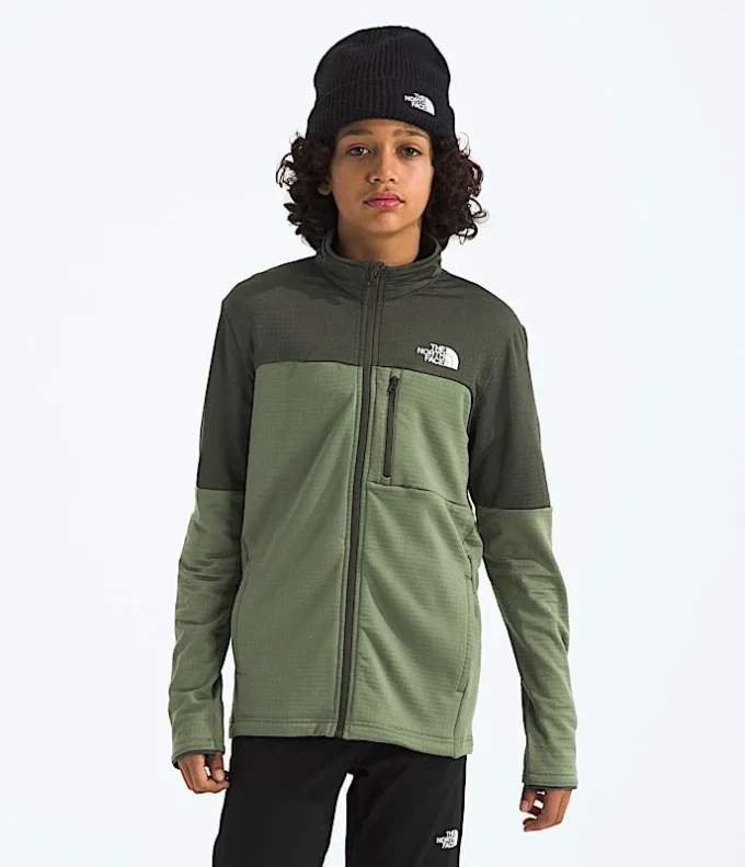 Boys’ & Girls’ Hike Mid Layer Full-Zip Boys’ & Girls’ Hike Mid Layer Full-Zip