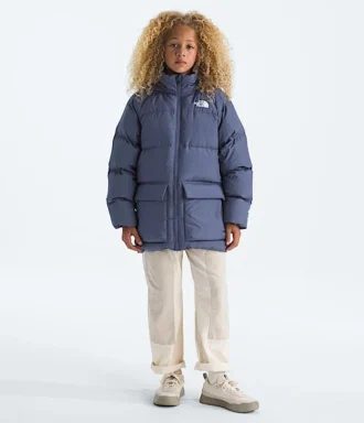 Boys’ & Girls’ North Down Fleece-Lined Short Parka