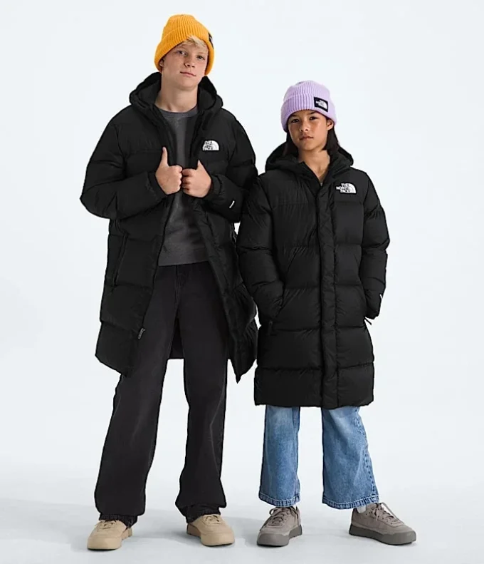 Boys’ & Girls’ Nuptse Long Parka Boys’ & Girls’ Nuptse Long Parka