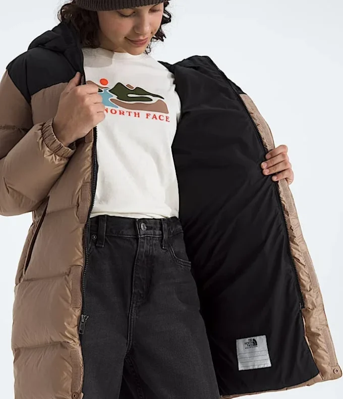Boys’ & Girls’ Nuptse Long Parka Boys’ & Girls’ Nuptse Long Parka