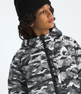 Boys’ North Down Hooded Jacket—Print Boys’ North Down Hooded Jacket—Print