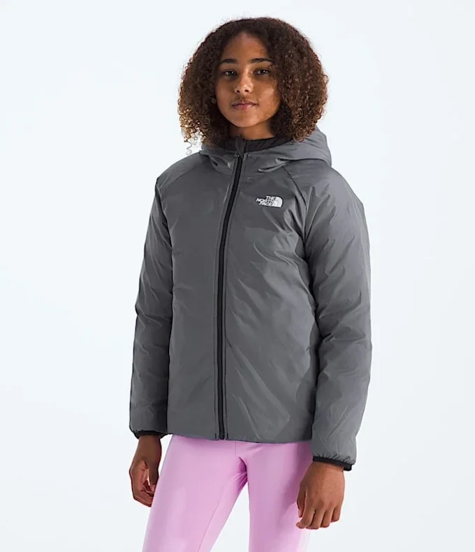 Girls’ Reversible Perrito Hooded Jacket Girls’ Reversible Perrito Hooded Jacket