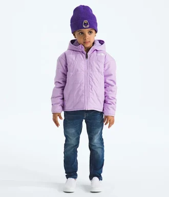 Girls’ Reversible Shasta Full-Zip Hooded Jacket Girls’ Reversible Shasta Full-Zip Hooded Jacket