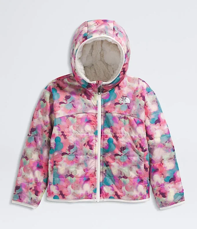 Girls’ Reversible Shasta Full-Zip Hooded Jacket—Print Girls’ Reversible Shasta Full-Zip Hooded Jacket—Print