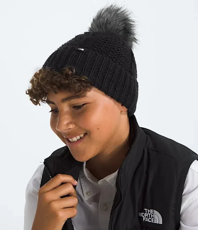 Kids’ Oh Mega Fur Pom Beanie Kids’ Oh Mega Fur Pom Beanie