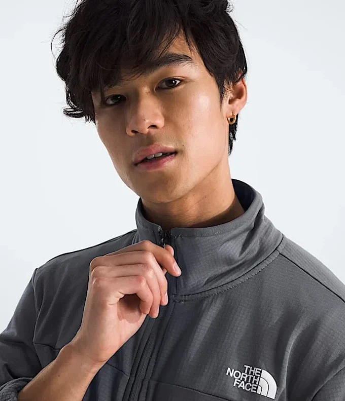 Men’s Cedar Trail Grid Fleece Full-Zip Jacket