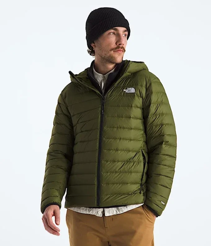 Men’s Classic Down Hooded Jacket Men’s Classic Down Hooded Jacket