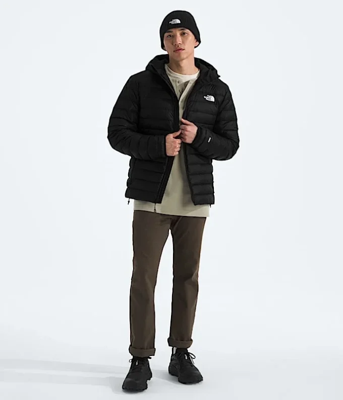 Men’s Classic Down Hooded Jacket Men’s Classic Down Hooded Jacket