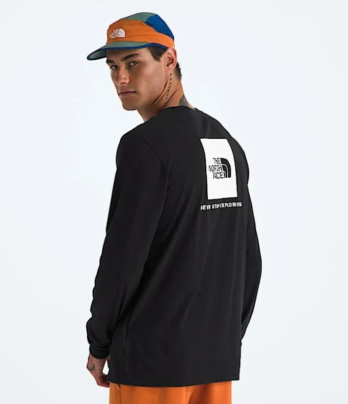 Men’s Evolution Box NSE Regular Long-Sleeve Tee Men’s Evolution Box NSE Regular Long-Sleeve Tee