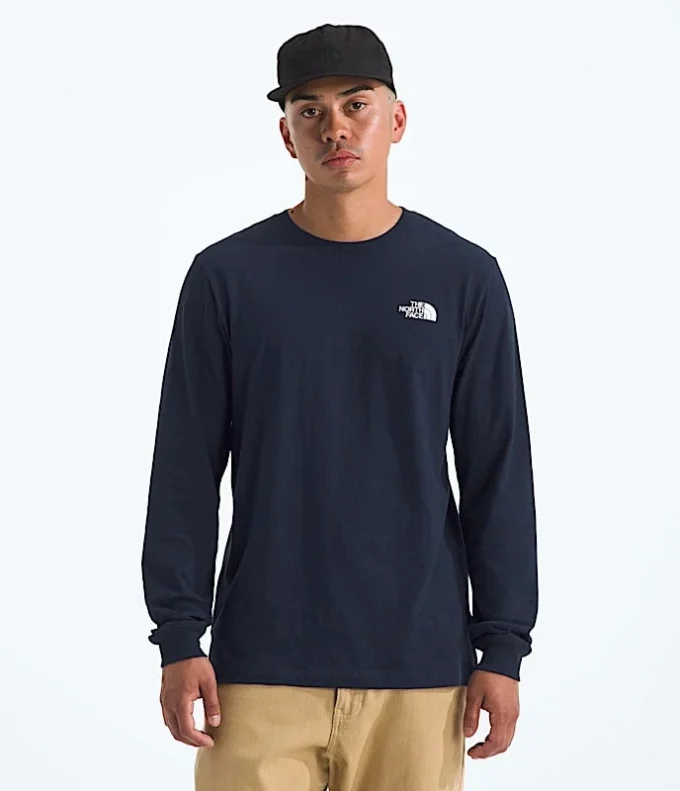 Men’s Evolution Box NSE Regular Long-Sleeve Tee Men’s Evolution Box NSE Regular Long-Sleeve Tee