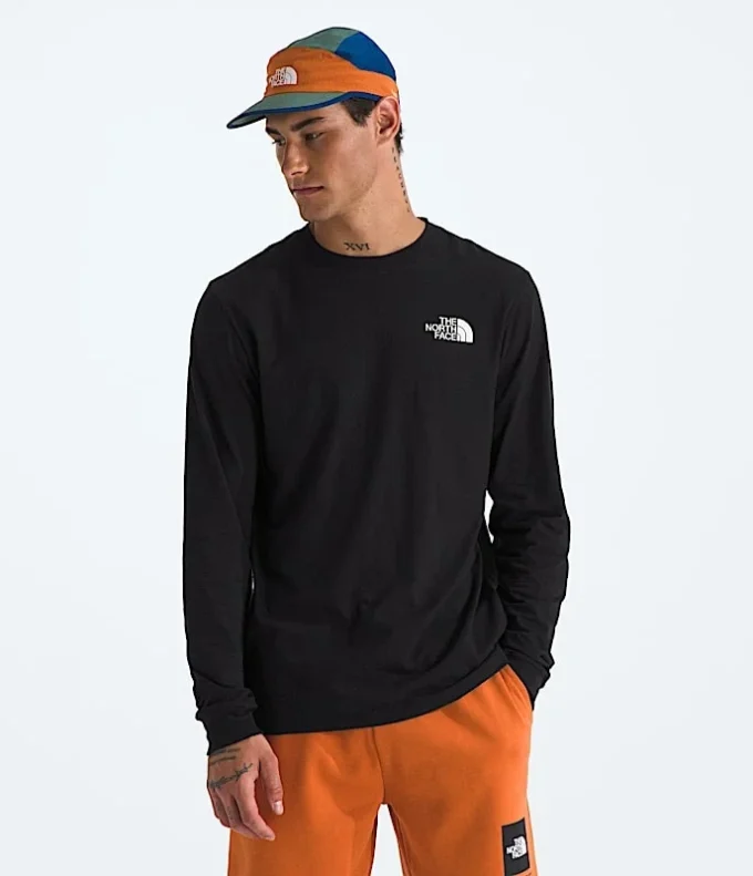 Men’s Evolution Box NSE Regular Long-Sleeve Tee Men’s Evolution Box NSE Regular Long-Sleeve Tee