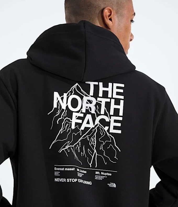 Men’s Evolution Half Dome Hoodie—Graphic Men’s Evolution Half Dome Hoodie—Graphic