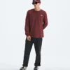 Men’s Evolution Simple Dome Regular Long-Sleeve Tee