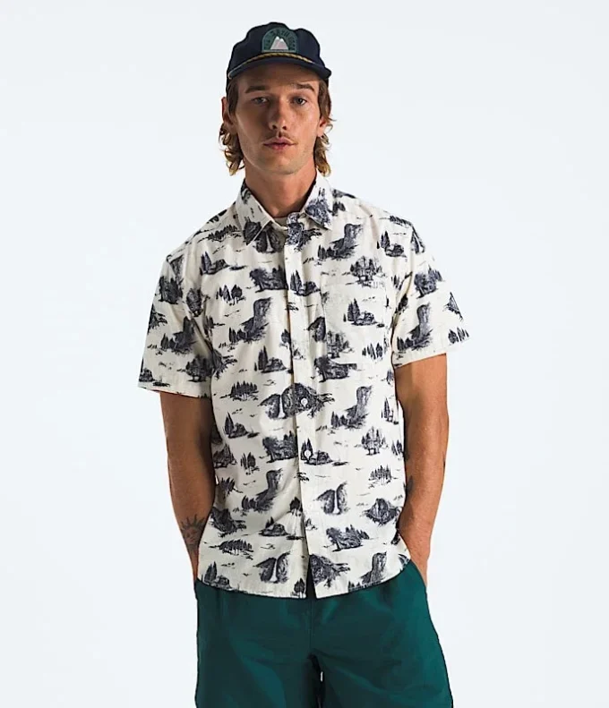 Men’s Short-Sleeve Baytrail Pattern Shirt Men’s Short-Sleeve Baytrail Pattern Shirt
