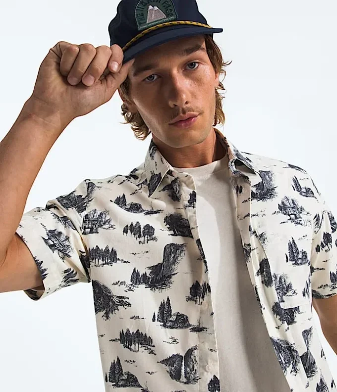 Men’s Short-Sleeve Baytrail Pattern Shirt Men’s Short-Sleeve Baytrail Pattern Shirt