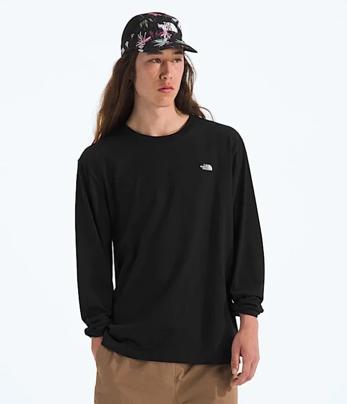 Men’s TNF™ Essential Simple Dome Relaxed Long-Sleeve Tee Men’s TNF™ Essential Simple Dome Relaxed Long-Sleeve Tee