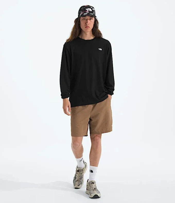 Men’s TNF™ Essential Simple Dome Relaxed Long-Sleeve Tee Men’s TNF™ Essential Simple Dome Relaxed Long-Sleeve Tee