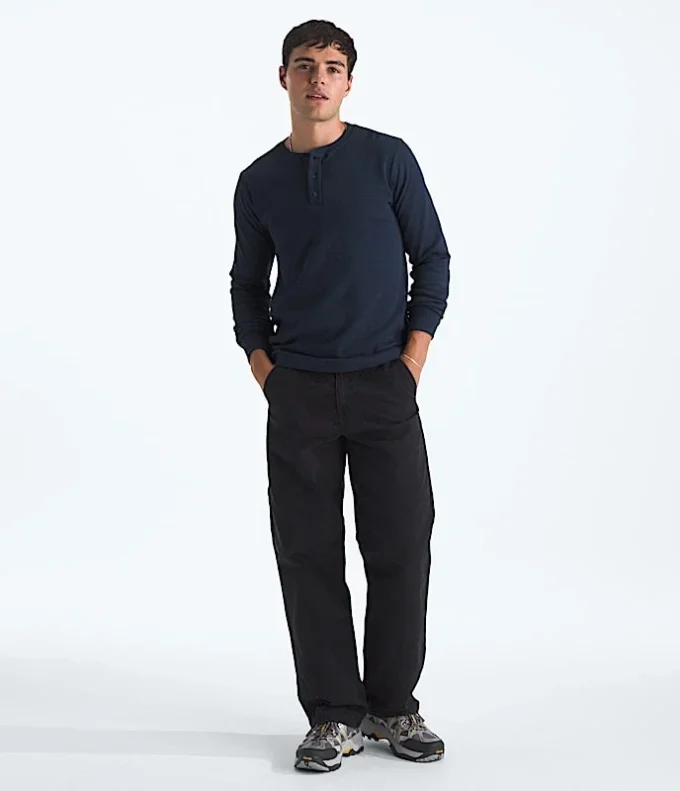 Men’s Waffle Long-Sleeve Henley Men’s Waffle Long-Sleeve Henley