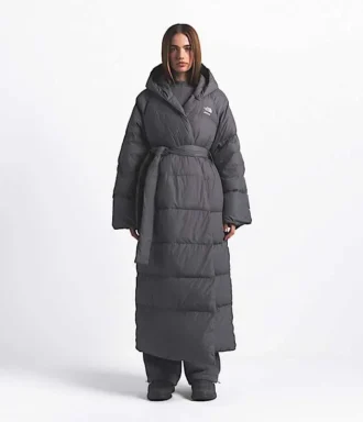 The North Face X SKIMS Women’s Nuptse Wrap Parka