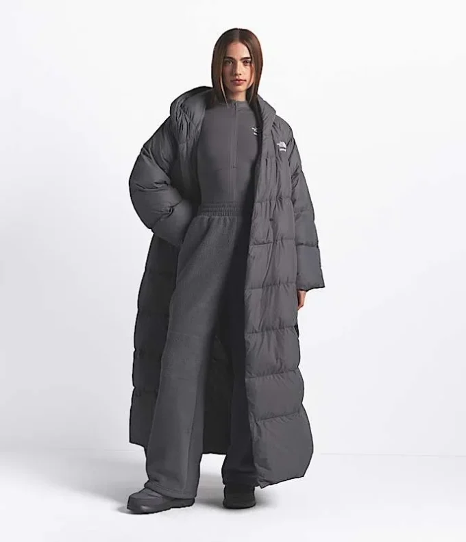 The North Face X SKIMS Women’s Nuptse Wrap Parka The North Face X SKIMS Women’s Nuptse Wrap Parka