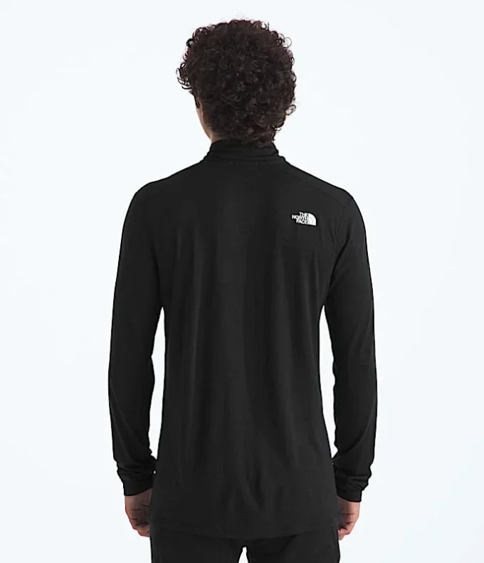 TNF X Smartwool Men’s Merino Blend 150 Long-Sleeve ?-Zip TNF X Smartwool Men’s Merino Blend 150 Long-Sleeve ?-Zip