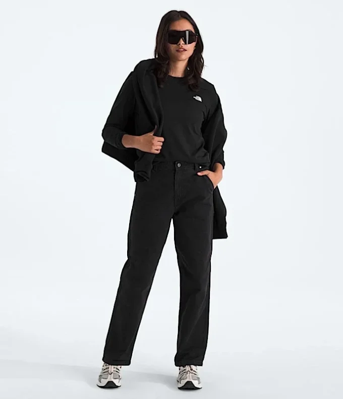 Women’s Long-Sleeve Simple Dome Tee