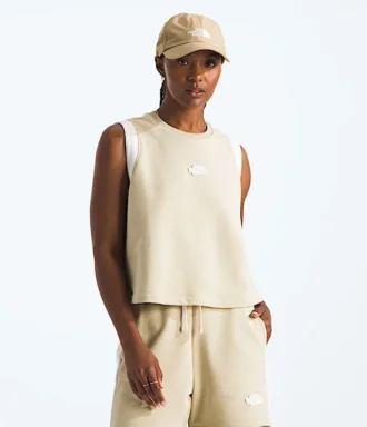 Women’s Terry Relaxed Cropped Tank Women’s Terry Relaxed Cropped Tank