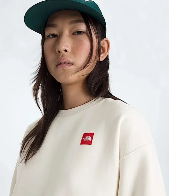 Women’s TNF™ Red Box Crew Women’s TNF™ Red Box Crew