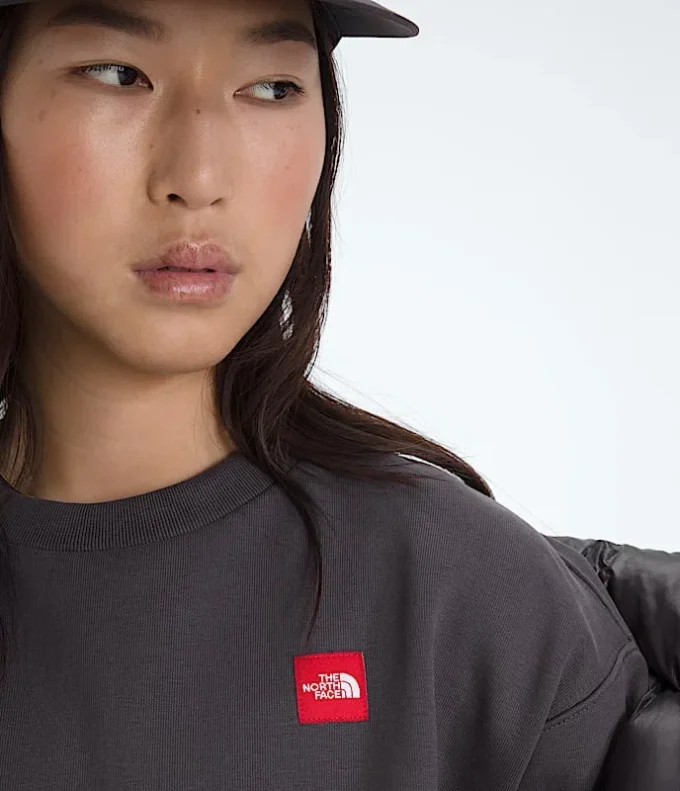 Women’s TNF™ Red Box Crew Women’s TNF™ Red Box Crew