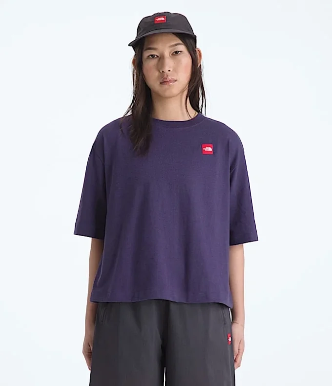 Women’s TNF™ Red Box Short-Sleeve Boxy Tee Women’s TNF™ Red Box Short-Sleeve Boxy Tee