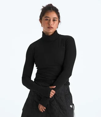 Women’s Turtleneck Long-Sleeve Top